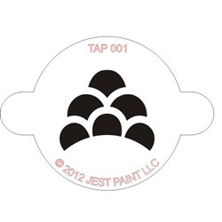 TAP Stencil Monster Scales 001